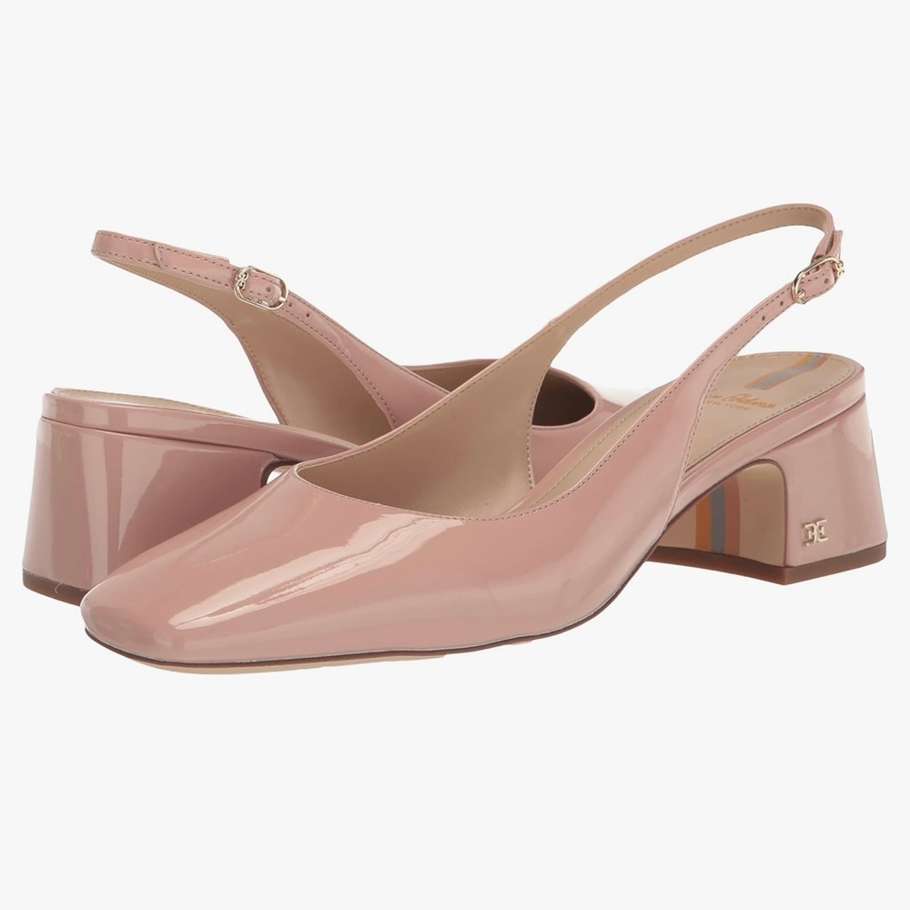 Sam Edelman Womens Terra Gem Slingback Kitten Heel Sz7